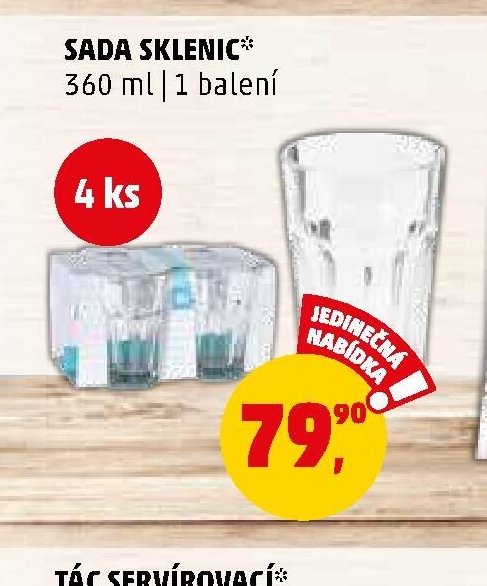 Sada sklenic