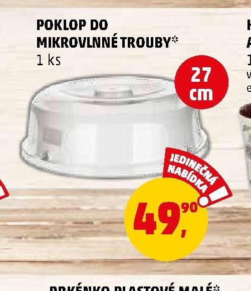 Poklop do mikrovlnné trouby