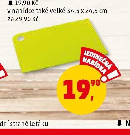 Prkénko plastové malé