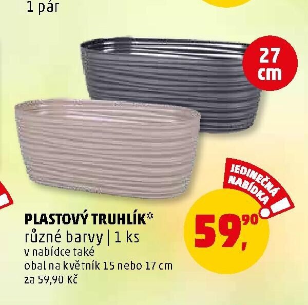 PLASTOVÝ TRUHLÍK