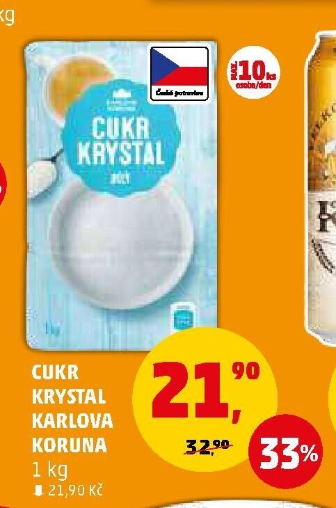 Cukr krystal Karlova Koruna