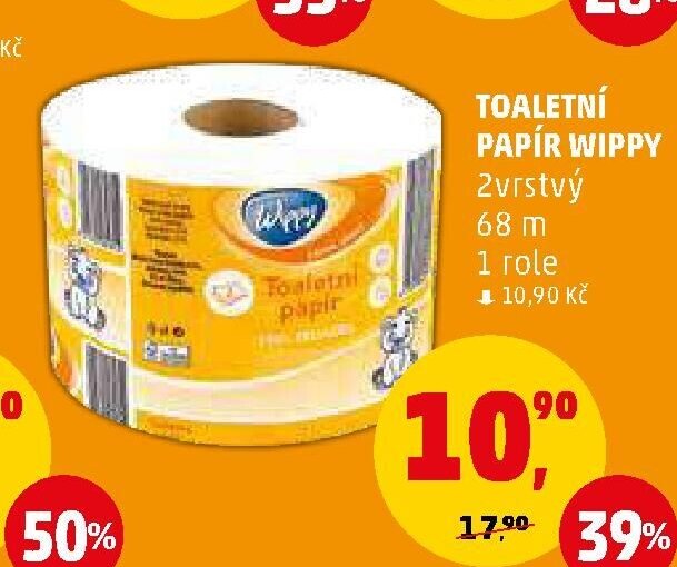 Toaletní papír Wippy