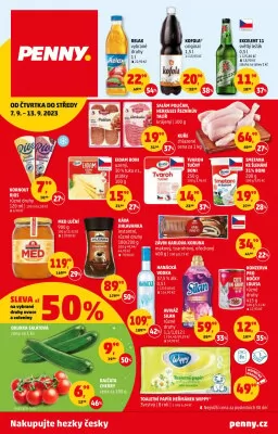 akční leták Penny Market 7.9.2023-13.9.2023