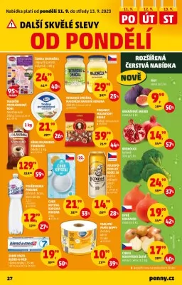 akční leták Penny Market 7.9.2023-13.9.2023