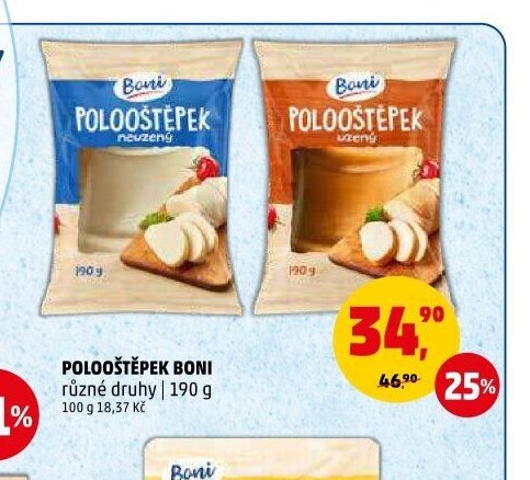 POLOOŠTĚPEK BONI různé druhy 190 g