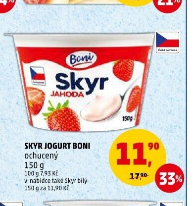 SKYR JOGURT BONI ochucený 150 g