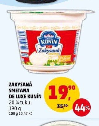ZAKYSANÁ SMETANA DE LUXE KUNÍN