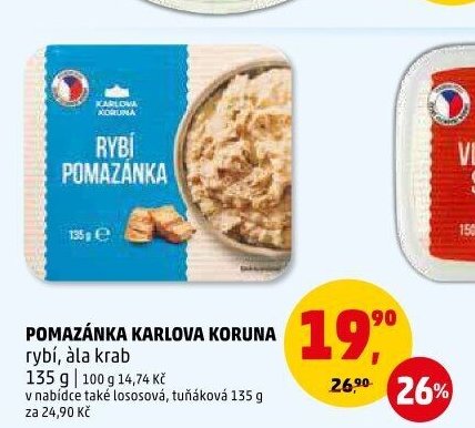 POMAZÁNKA KARLOVA KORUNA