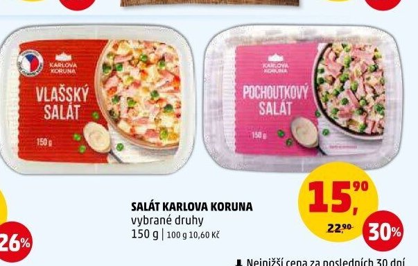 SALÁT KARLOVA KORUNA