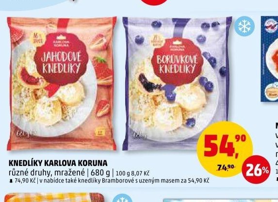 KNEDLÍKY KARLOVA KORUNA