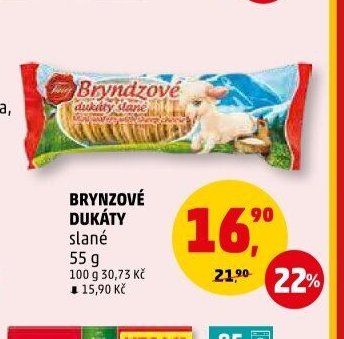 BRYNZOVÉ DUKÁTY slané