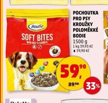 POCHOUTKA PRO PSY KROUŽKY POLOMĚKKÉ BODIE