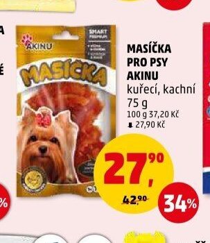 MASÍČKA PRO PSY AKINU kuřecí, kachní