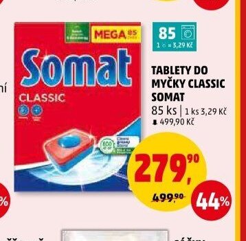 TABLETY DO MYČKY CLASSIC SOMAT