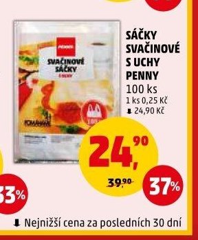 SÁČKY SVAČINOVÉ S UCHY PENNY