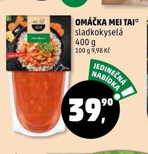 Omáčka Mei Tai sladkokyselá