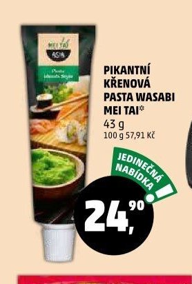 PIKANTNÍ KŘENOVÁ PASTA WASABI MEI TAI