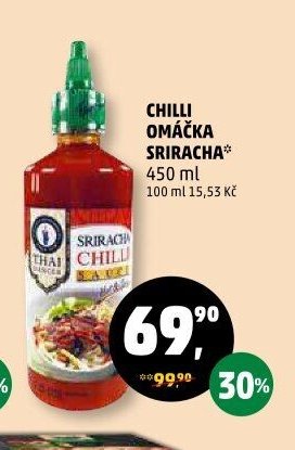CHILLI OMÁČKA SRIRACHA