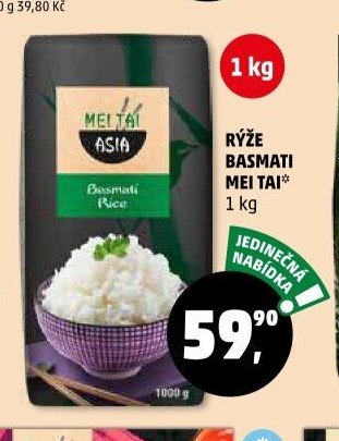 RÝŽE BASMATI MEI TAI