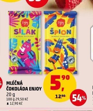 Mléčná čokoláda Enjoy