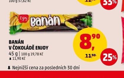 Banán v čokoládě Enjoy