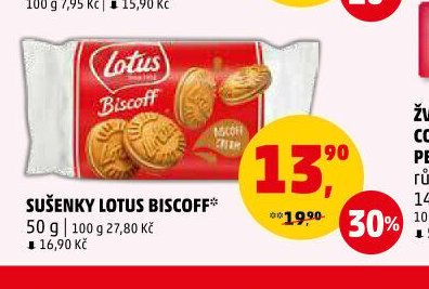 Sušenky Lotus Biscoff