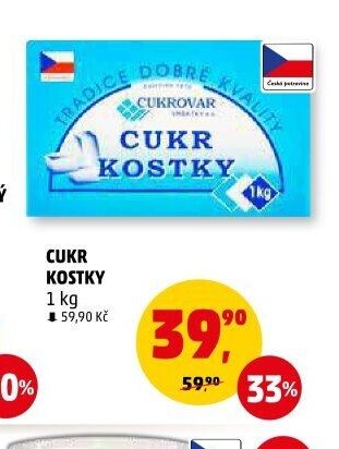 Cukr kostky 1 kg