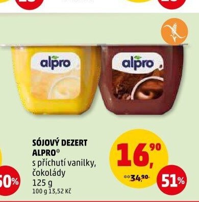 Sójový dezert Alpro 125 g