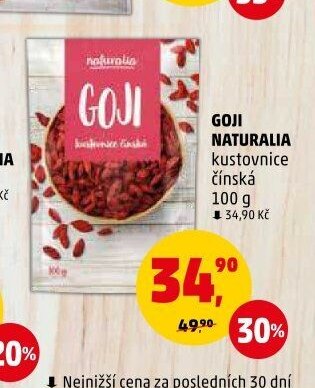 GOJI NATURALIA kustovnice čínská 100 g