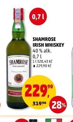 SHAMROSE IRISH WHISKEY