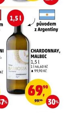 CHARDONNAY, MALBEC