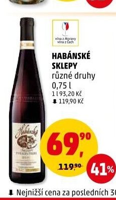 HABÁNSKÉ SKLEPY různé druhy