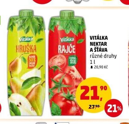 VITÁLKA NEKTAR A ŠŤÁVA