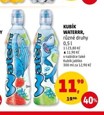 KUBÍK WATERRR