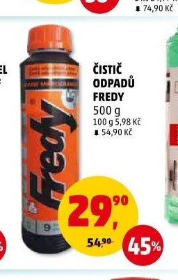 ČISTIČ ODPADŮ FREDY