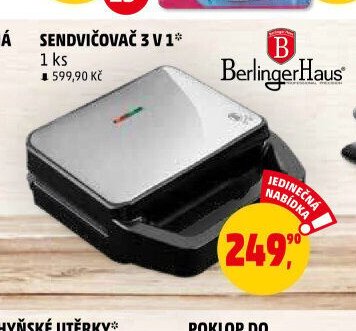 Sendvičovač 3 v 1