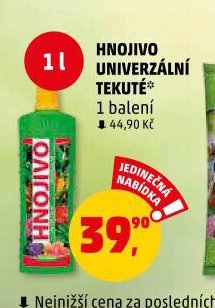 HNOJIVO UNIVERZÁLNÍ TEKUTÉ