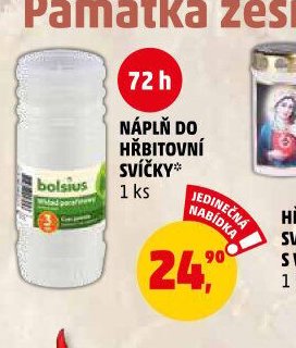 Náplň do hřbitovní svíčky 1 ks