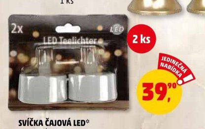 Svíčka čajová LED 1 balení