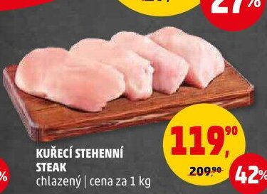 Kuřecí stehenní steak