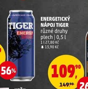Energetický nápoj Tiger