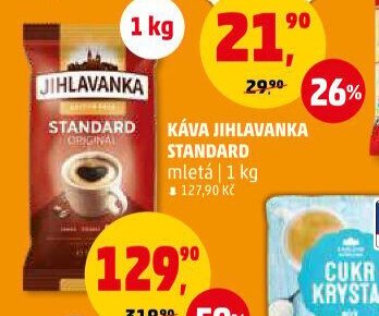 KÁVA JIHLAVANKA STANDARD