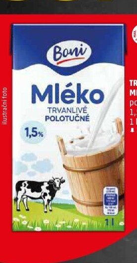 Trvanlivé mléko Boni
