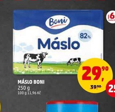 Máslo Boni