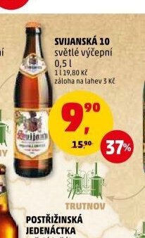 SVIJANSKÁ 10 světlé výčepní 0,5 l