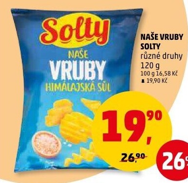 Brambůrky Naše Vruby Solty