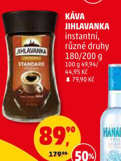 Instantní kávy Jihlavanka