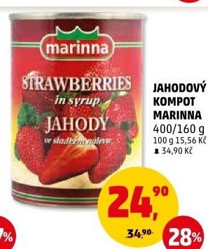 Kompot jahody Marinna