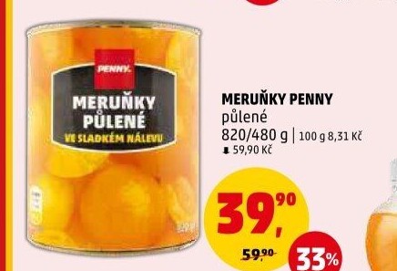 Kompot meruňky Penny