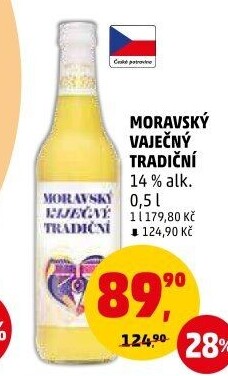 Likér vaječný moravský Metelka